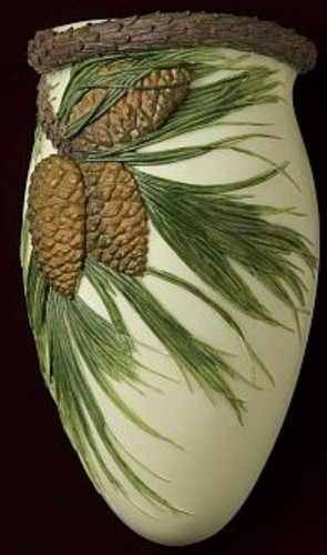 Ibis orchid design pinecone - design,