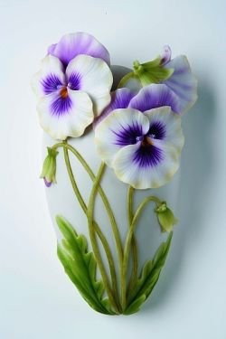 Ibis orchid design pansy - ibis,